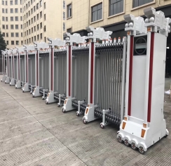 深圳學校工廠小區遙控開關電動伸縮門
